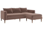 The Essential Sectional in Recycled Velvet