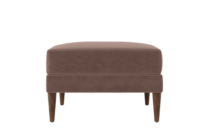The Essential Ottoman in Recycled Velvet