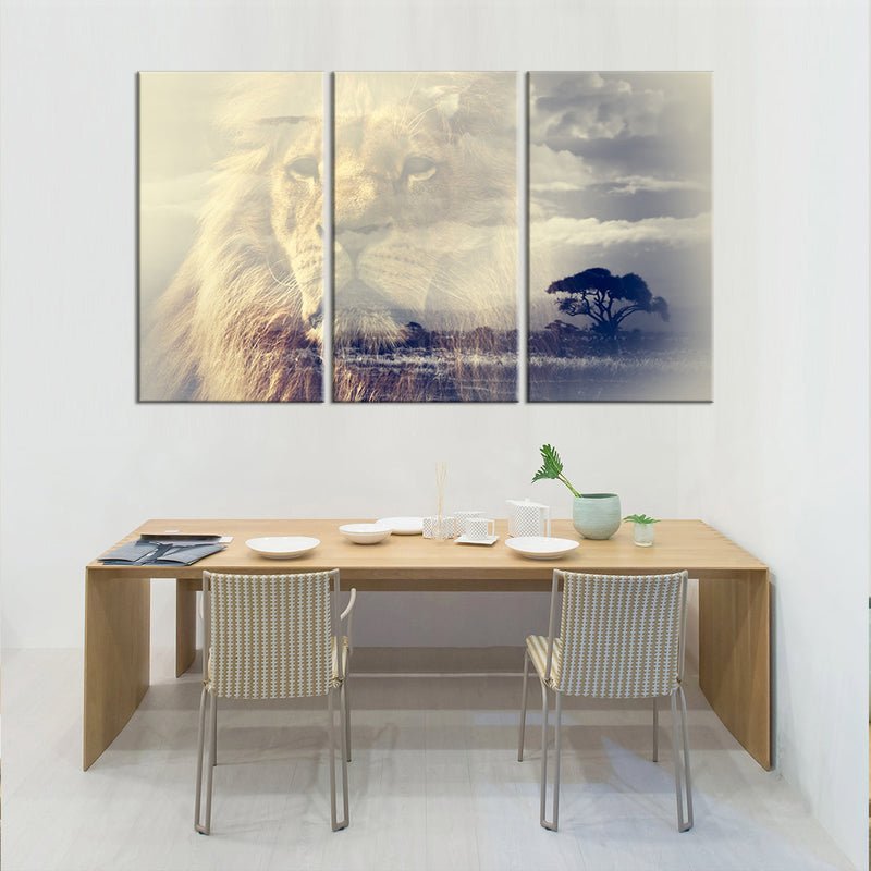 Kingdom Of Lions Wall Art