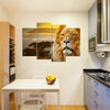 Lion In African Safari Wall Art