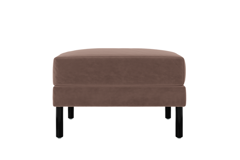 The Essential Ottoman in Recycled Velvet
