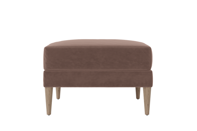 The Essential Ottoman in Recycled Velvet