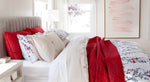 Belgian Flax Linen Rich Cotton Blend Duvet Cover 3 Piece Set