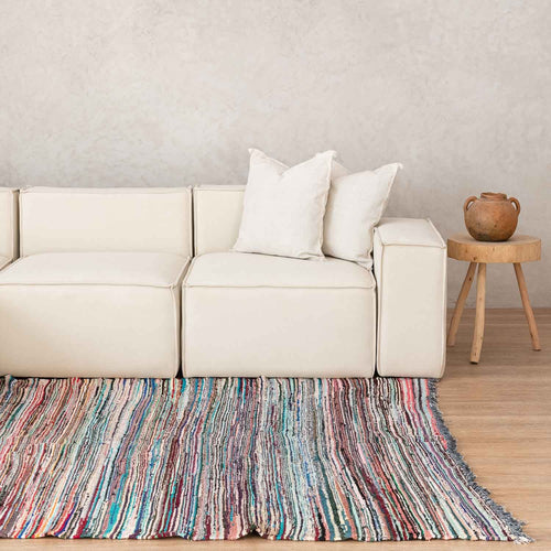 Haddad - boucherouite rug