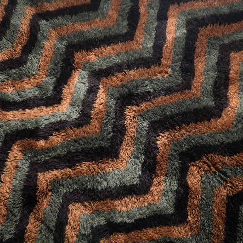 Winding track - Luxury Shag Moroccan Rug