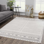 Tigri Aztec Ivory & Gray 2325 Area Rug