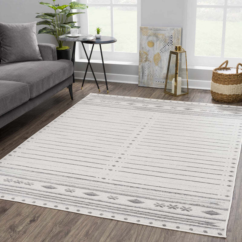Tigri Aztec Ivory & Gray 2325 Area Rug