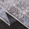 Rosman Blue&Beige Washable Area Rug