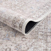 Cream Holi-2301 Washable Area Rug