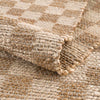 Ionut Checkered Jute Rug