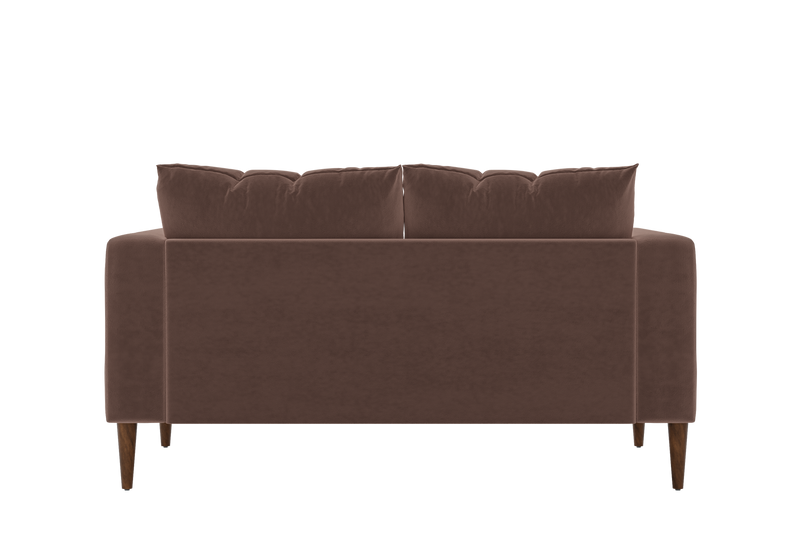 The Essential Loveseat Sectional in Recycled Velvet