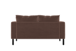 The Essential Loveseat Sectional in Recycled Velvet