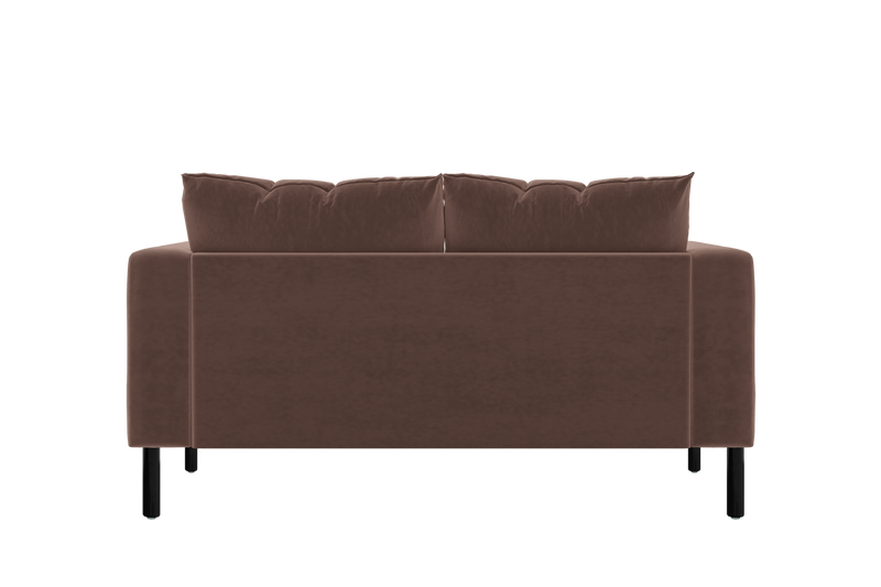 The Essential Loveseat Sectional in Recycled Velvet