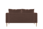 The Essential Loveseat Sectional in Recycled Velvet