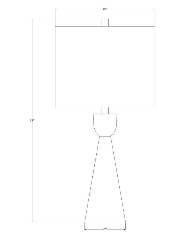 Mallissa Modern Brown Table Lamp