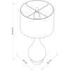 Rechberg Traditional Table Lamp
