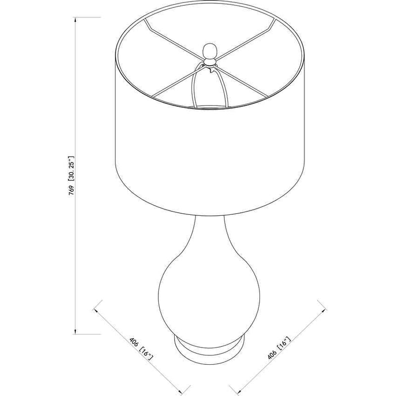 Rechberg Traditional Table Lamp