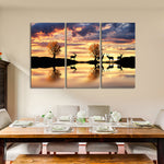 Lakeside Deer Wall Art