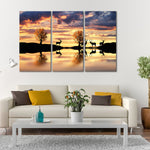 Lakeside Deer Wall Art