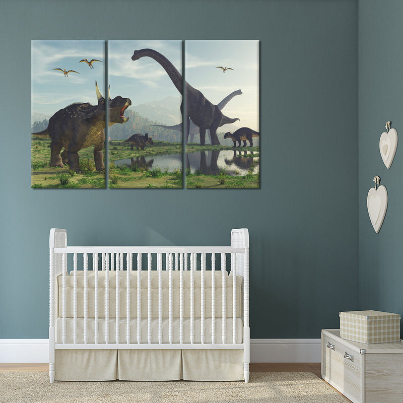 World Of Dinosaurs Wall Art