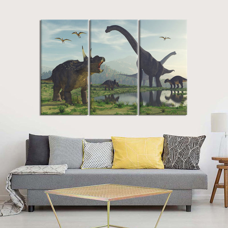 World Of Dinosaurs Wall Art