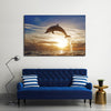 Jumping Dolphin Wall Art