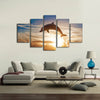 Jumping Dolphin Wall Art