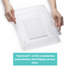 11x14" Photo Floating Acrylic Clear Picture Frame (Frame Size 15x18")