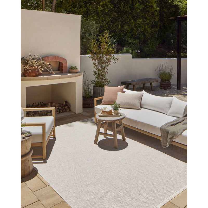 Amber Lewis x Loloi Malibu Ivory / Dove Rug