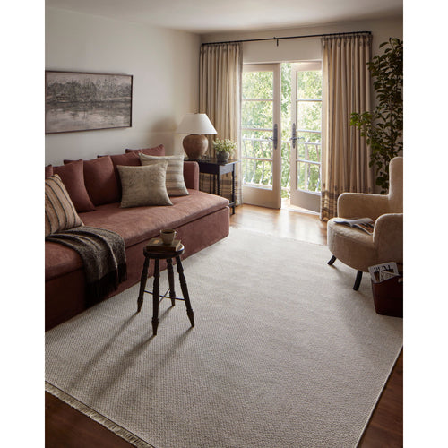 Amber Lewis x Loloi Malibu Ivory / Dove Rug