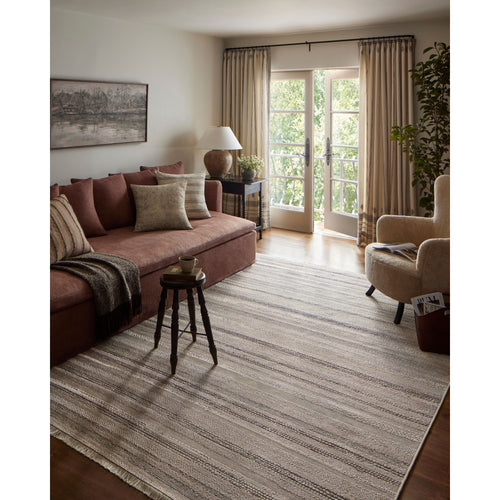 Amber Lewis x Loloi Malibu Ivory / Dove Rug