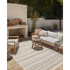 Amber Lewis x Loloi Malibu Ivory / Dove Rug