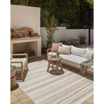 Amber Lewis x Loloi Malibu Ivory / Dove Rug