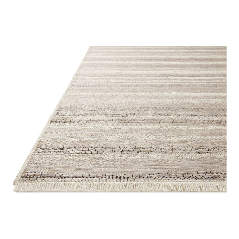 Amber Lewis x Loloi Malibu Ivory / Dove Rug