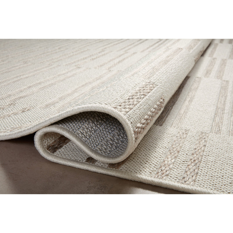 Amber Lewis x Loloi Malibu Ivory / Dove Rug