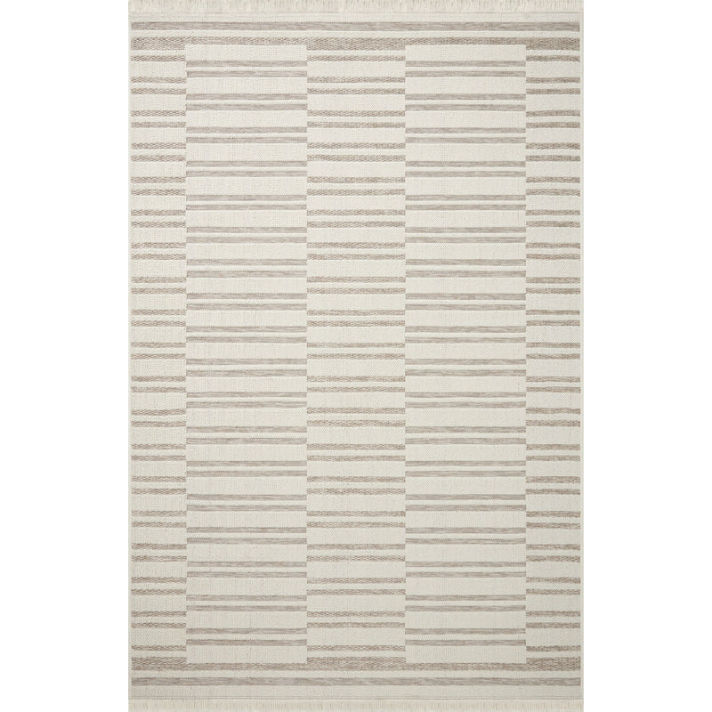 Amber Lewis x Loloi Malibu Ivory / Dove Rug