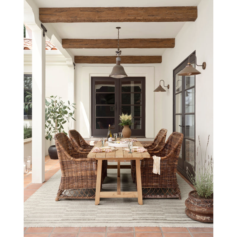 Amber Lewis x Loloi Malibu Ivory / Dove Rug