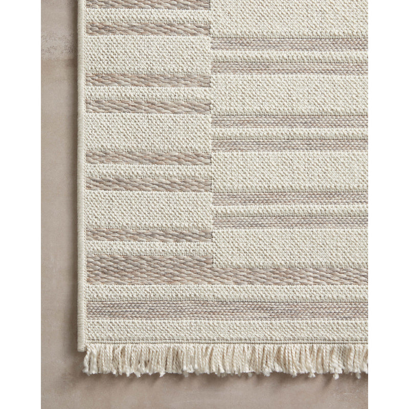 Amber Lewis x Loloi Malibu Ivory / Dove Rug