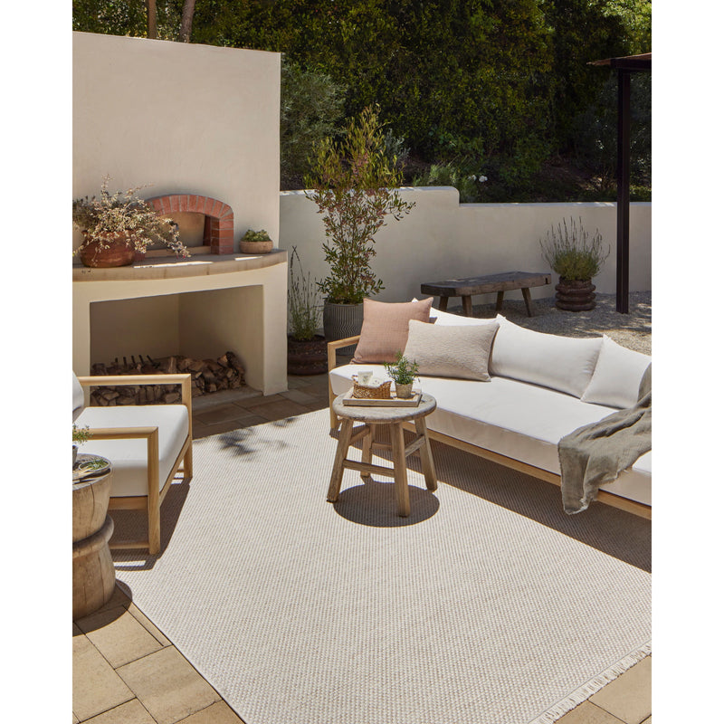 Amber Lewis x Loloi Malibu Ivory / Dove Rug