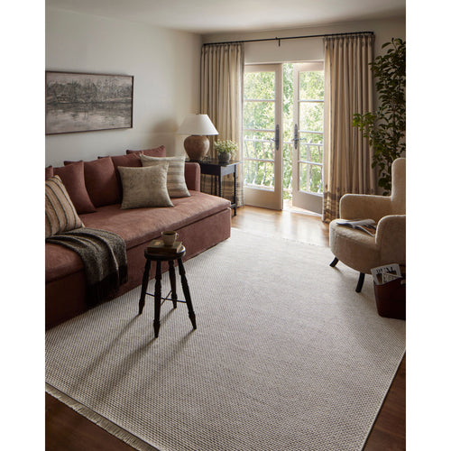 Amber Lewis x Loloi Malibu Ivory / Dove Rug