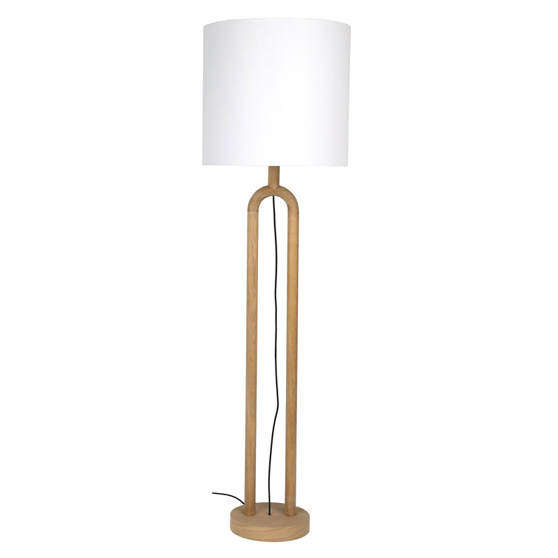 Arch Oak Floor Lamp | ready to ship!