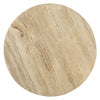 Avril Travertine Side Table | shipping 6/1/2025