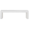 White Concrete Bench | ready to ship!