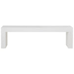 White Concrete Bench | ready to ship!