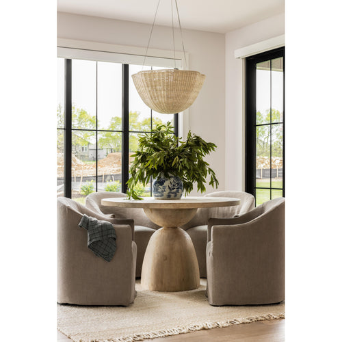 Cabrera Light Warm Wash Dining Table | ready to ship!