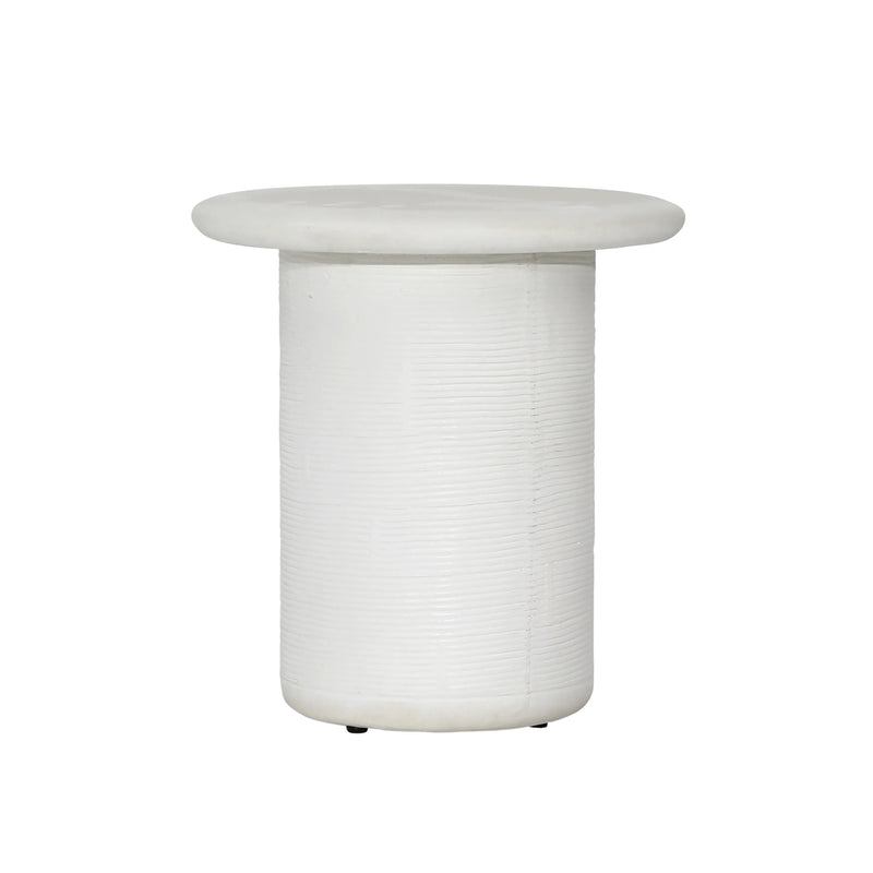 White Concrete Side Table | ready to ship!