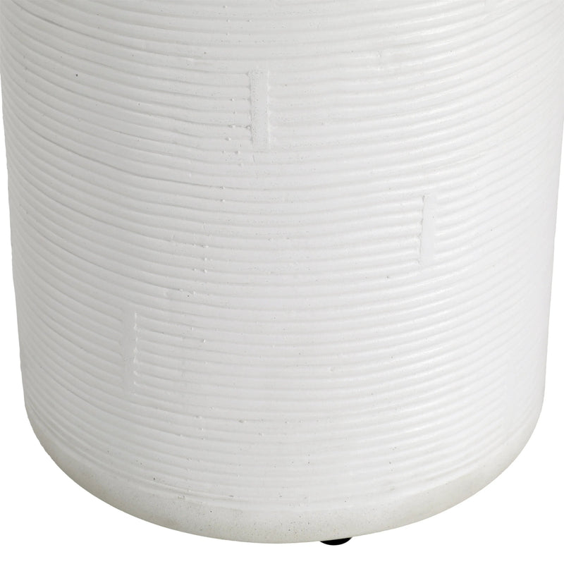 White Concrete Side Table | ready to ship!