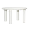 Lila White Concrete Dining Table | ready to ship!