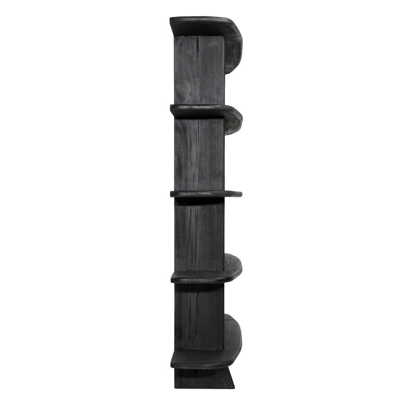 Rolland Black Bookcase | ready to ship!