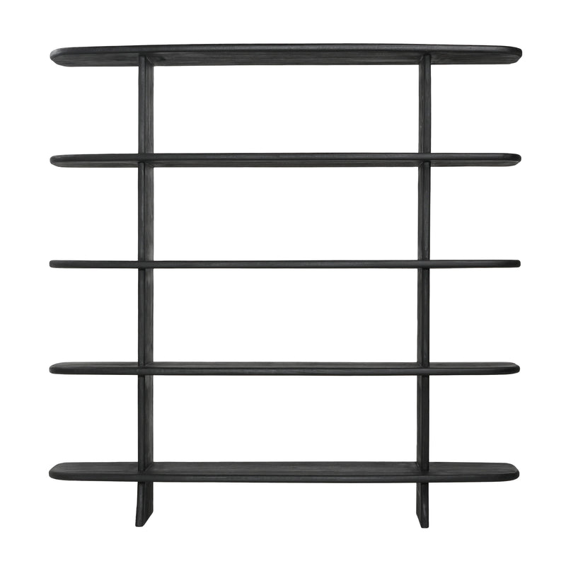 Rolland Black Bookcase | ready to ship!
